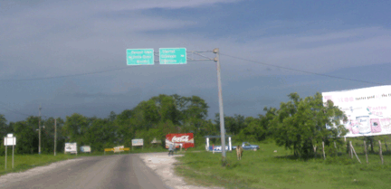 Belize Road Signs